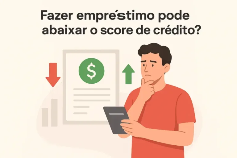 Fazer empréstimo pode abaixar o score de crédito? Descubra os riscos e mitos