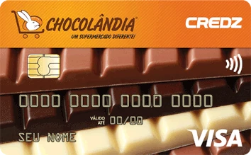 Cartão Chocolandia Credz Visa