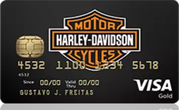 Harley Davidson Visa Gold