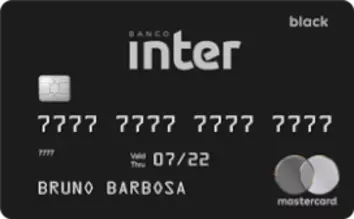 Cartão Inter Black Mastercard