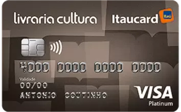 Livraria Cultura Itaucard Platinum Visa