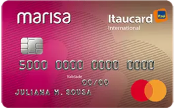 Cartão Marisa Itaucard Internacional Mastercard
