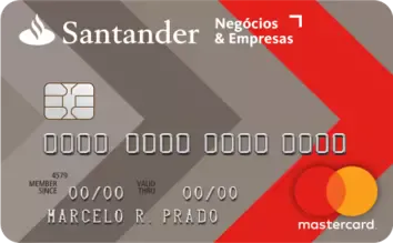 Santander Negócios e Empresas Platinum Mastercard