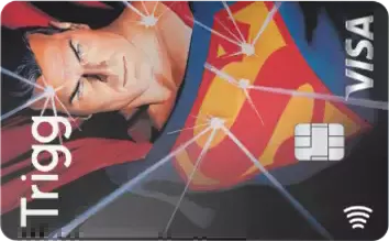 Cartão Trigg Super Homem Visa